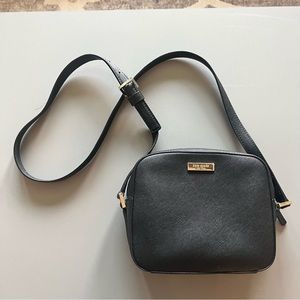 Kate Spade Black Camera Crossbody Bag